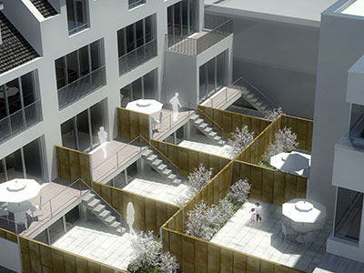 Entwurf von LINK Architekten